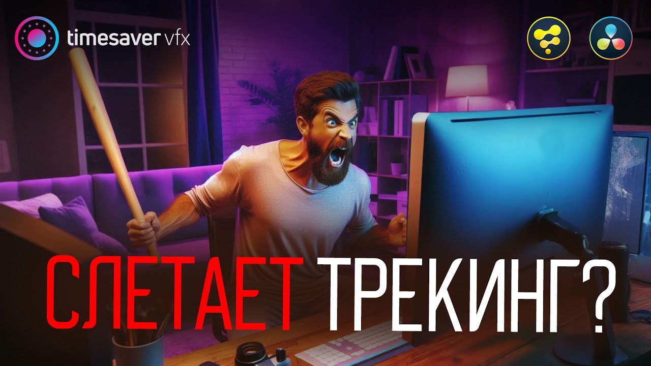 0178 Слетает трекинг в Davinci Resolve?