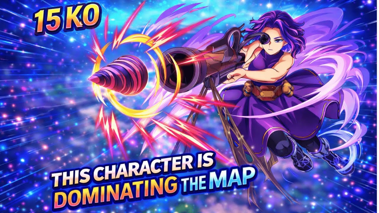 15 KILLS by LADY NAGANT on the NEW My Hero Ultra Rumble Map MHUR