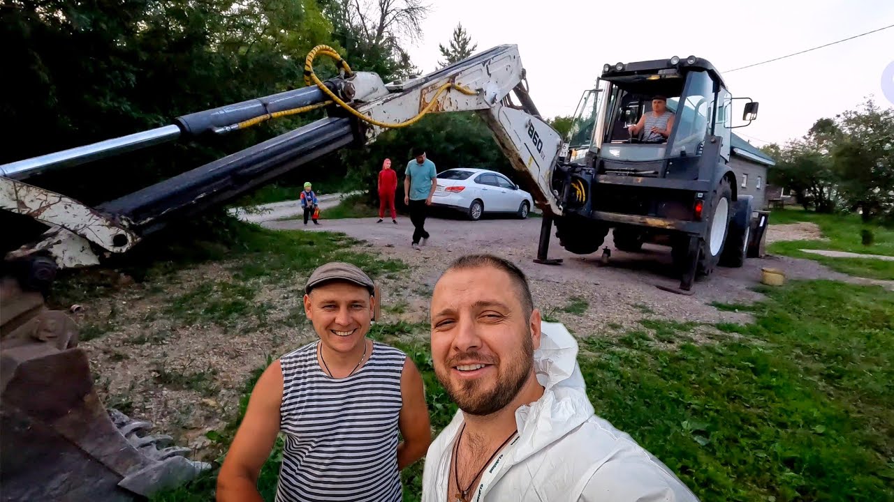 Terex 860 ремонт гидравлики