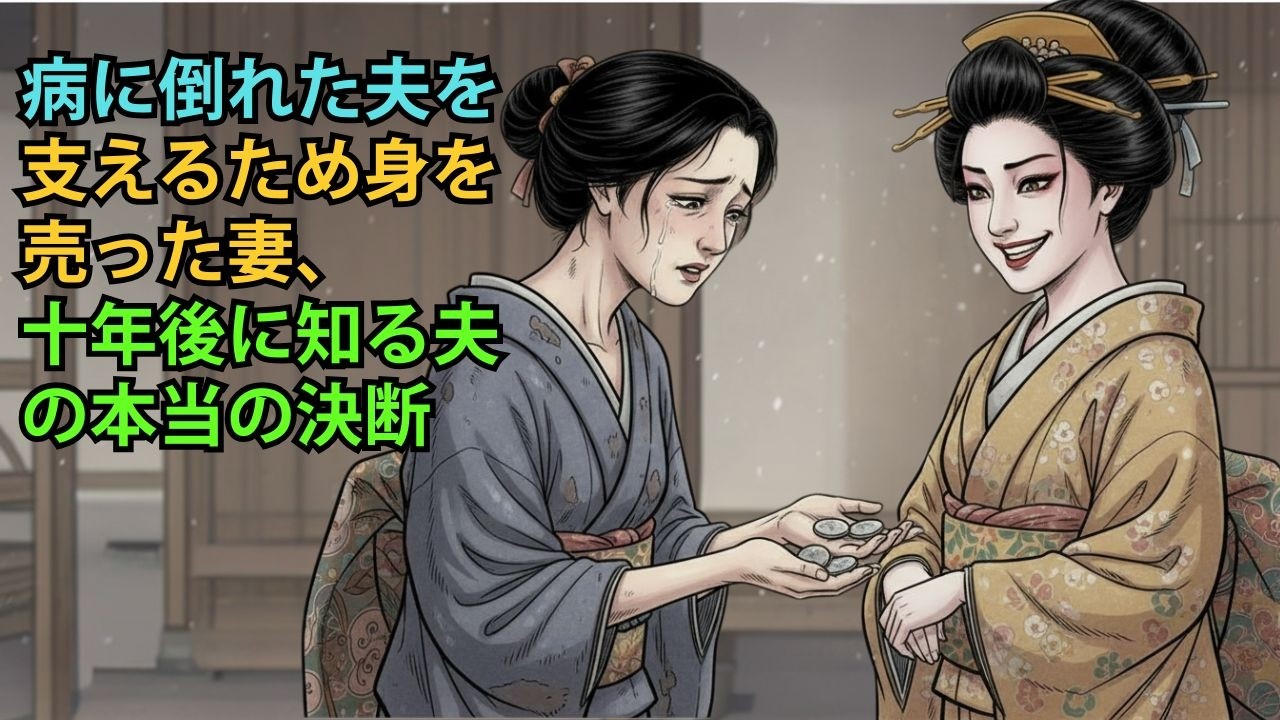 病に倒れた夫を支えるため身を売った妻、十年後に知る夫の本当の決断| 野談 | 伝説 | 昔話 | 説話 | 民話