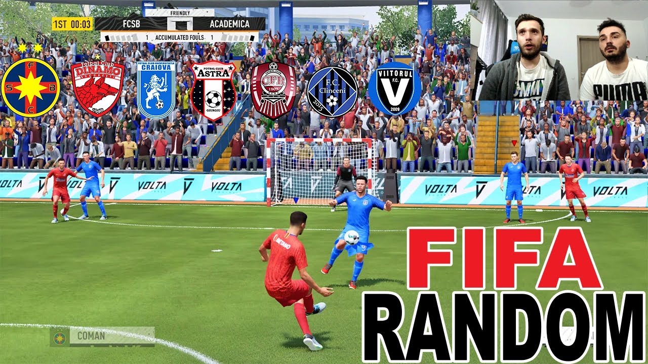 FIFA 21 RANDOM FUTSAL CU ECHIPE DIN LIGA 1 ROMANIA - CALCULATORUL TINE CU AURAS !