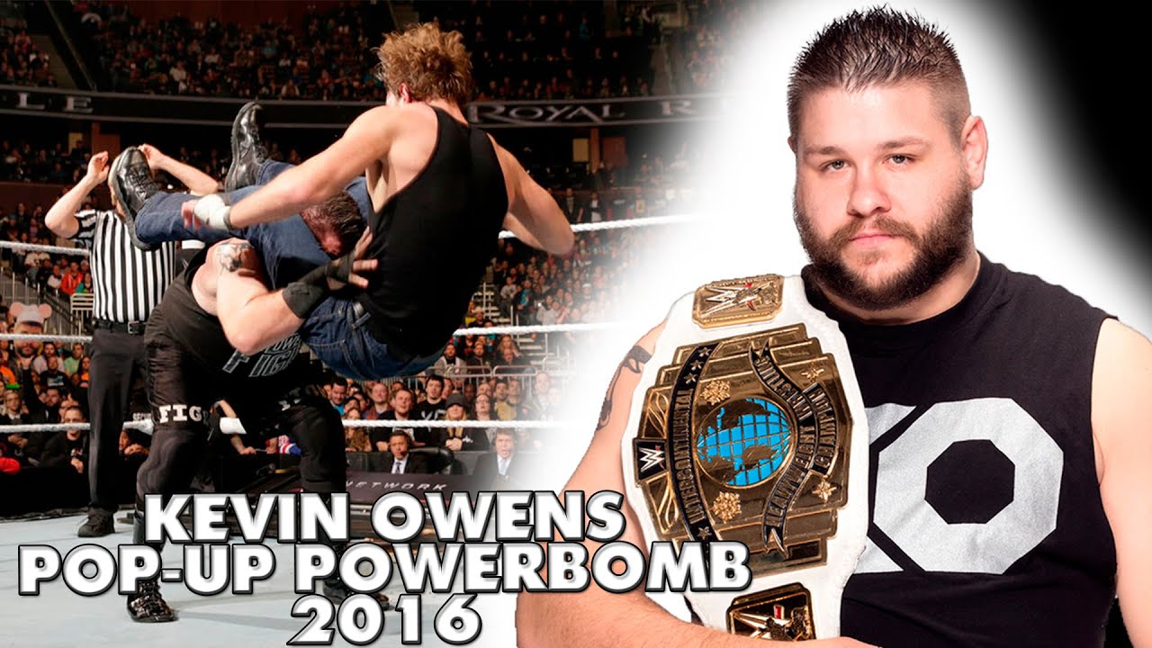 Kevin Owens - Pop-Up Powerbomb Compilation 2016