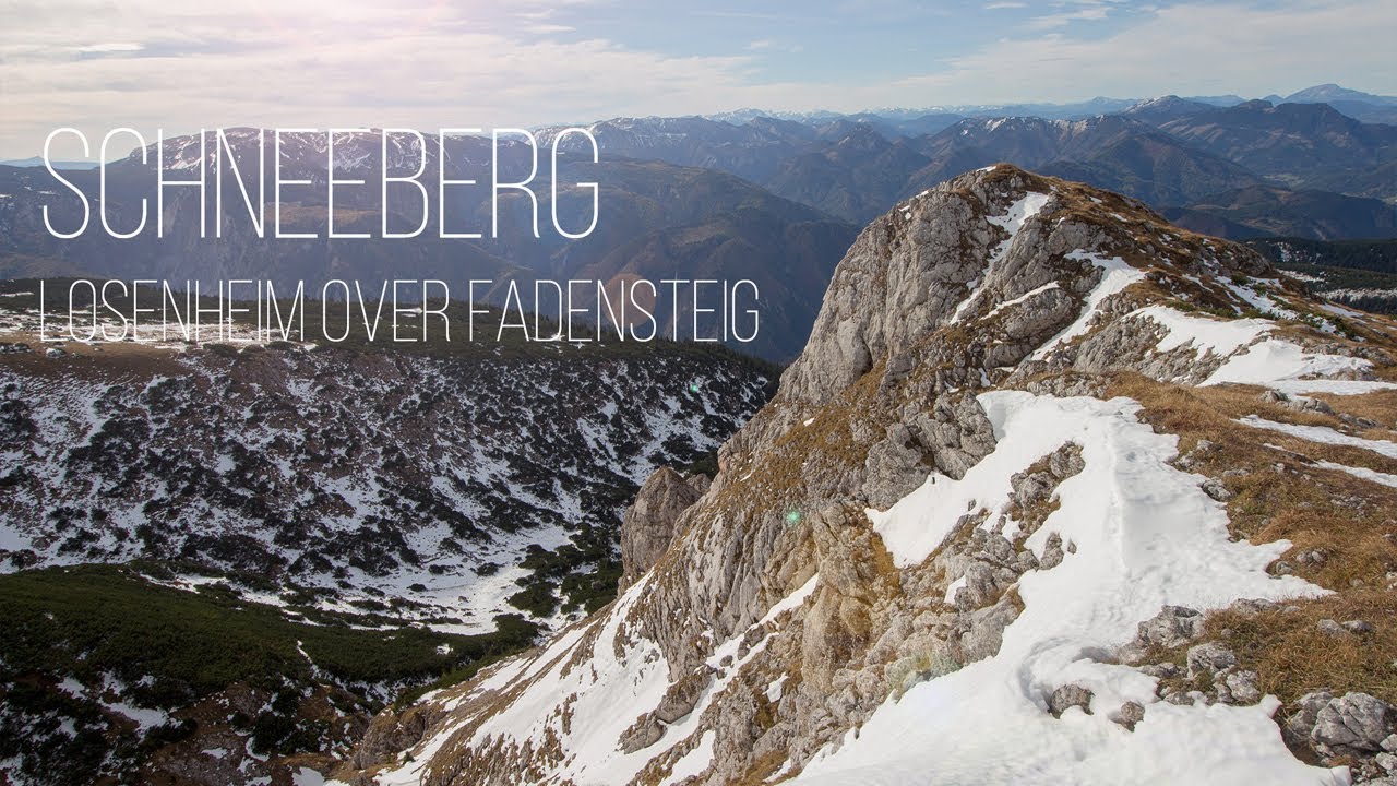Hiking Schneeberg - Losenheim over Fadensteig