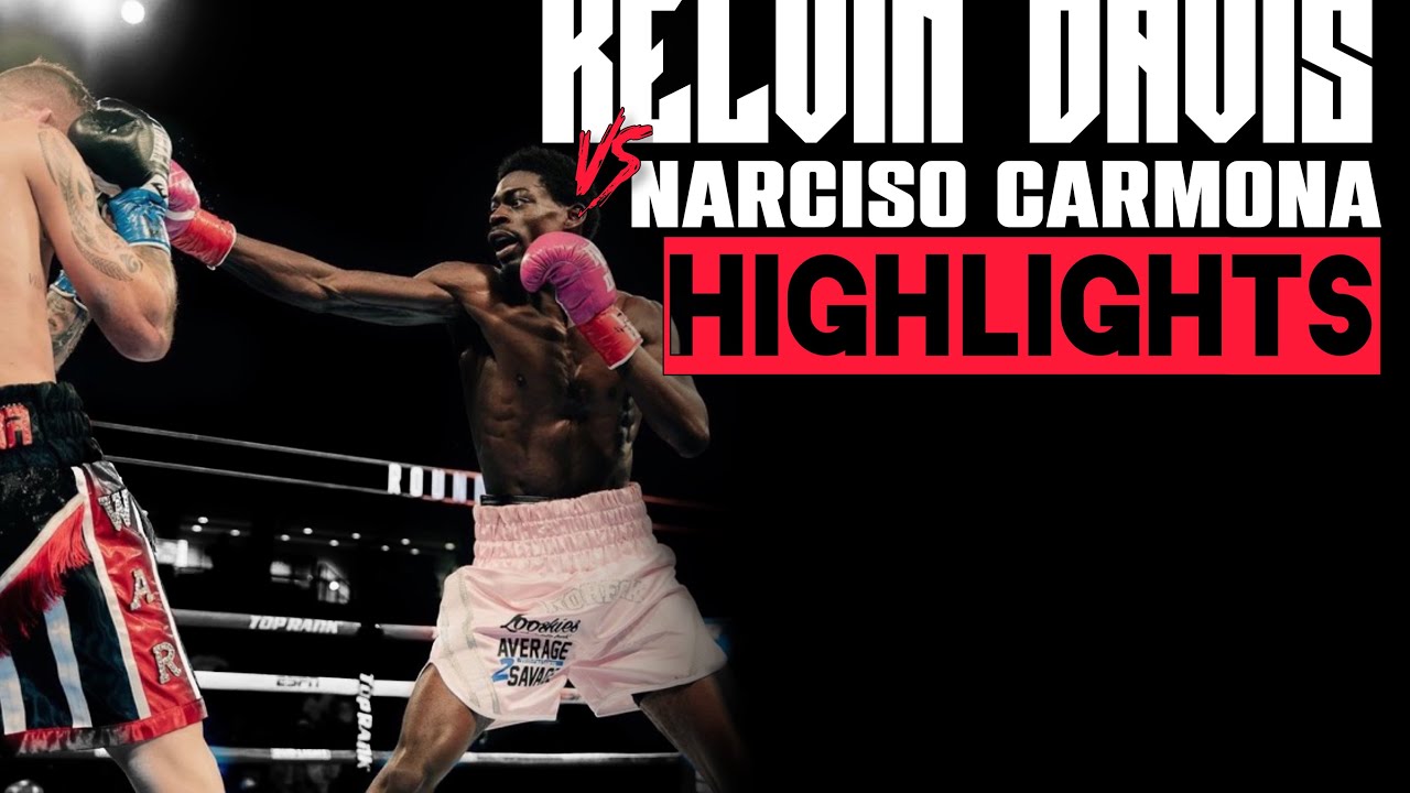 Kelvin Davis vs Narciso Carmona | HIGHLIGHTS #KelvinDavis