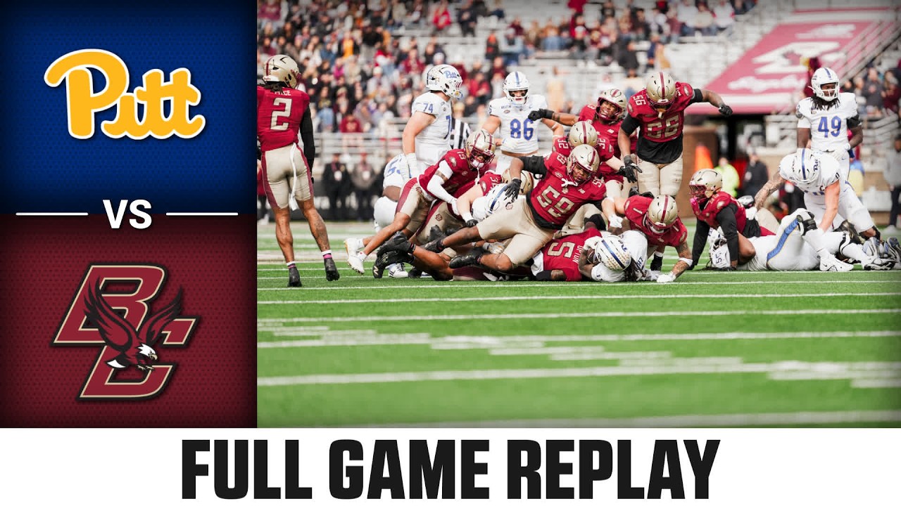 Pitt vs. Boston College Full Game Replay | 2026 ACC Football