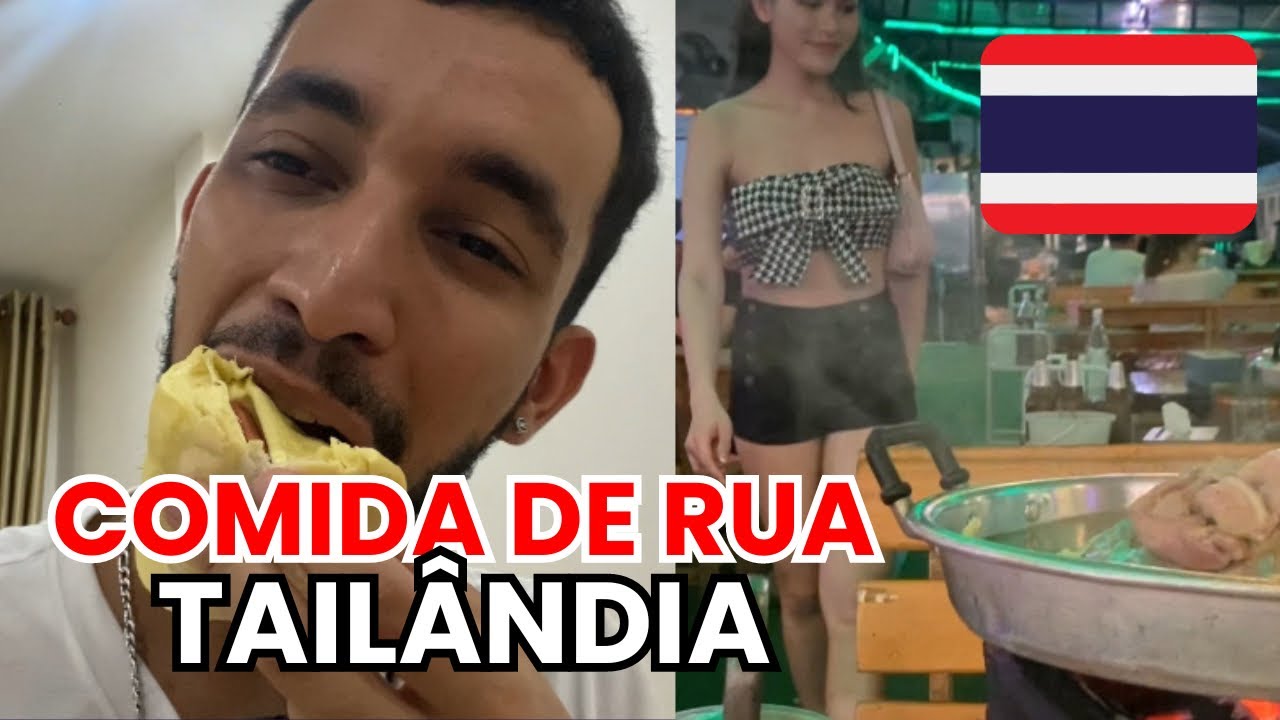 Segredos da Comida de Rua Tailandesa: Explorando o Mercado Noturno!