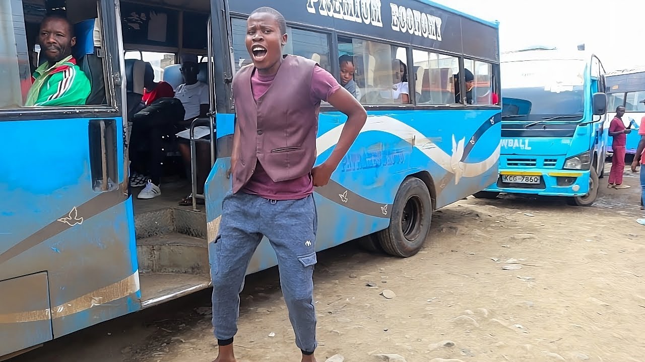 I Became a matatu conductor in Nairobi for a day