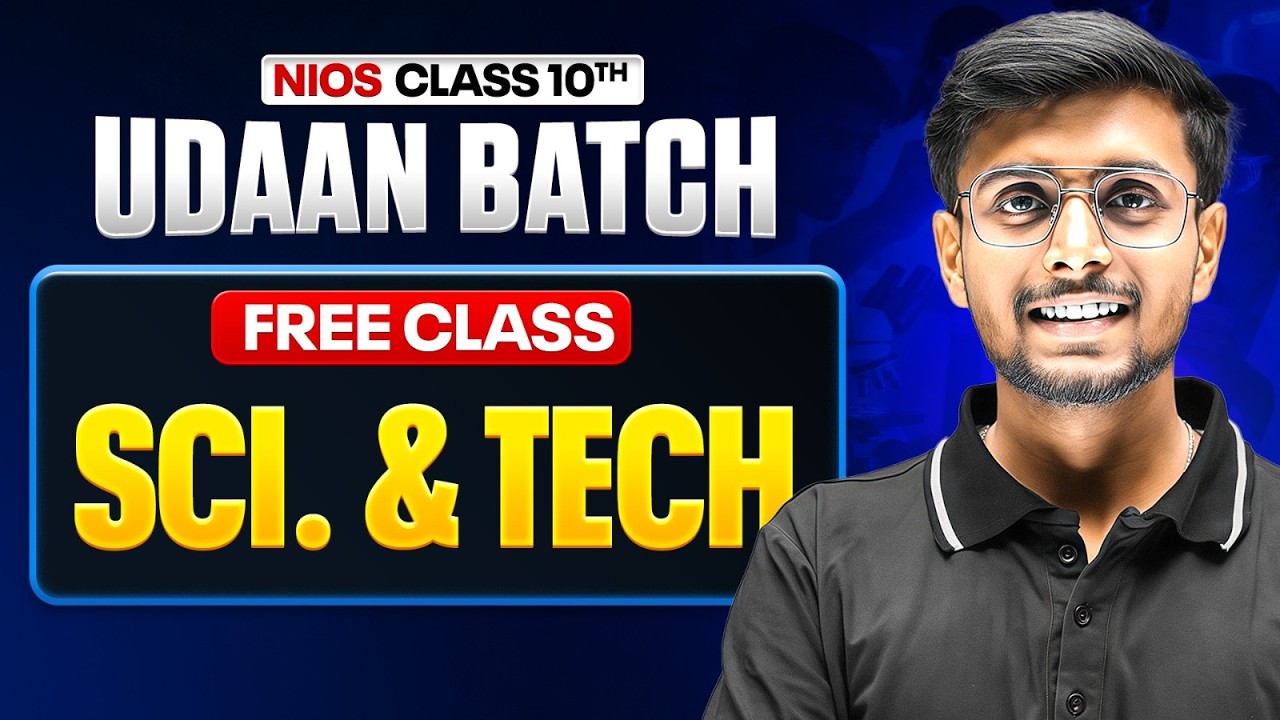 NIOS Class 10th Science Day 1 | (Introduction) Atomic Structure | Udaan Batch