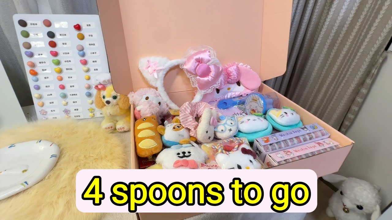 4 random spoons, unboxing and unzipping video, you will like it