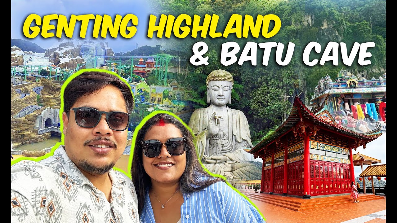 Batu Caves & Genting Highlands | Malaysia Honeymoon Day 2 | Couple Vlog