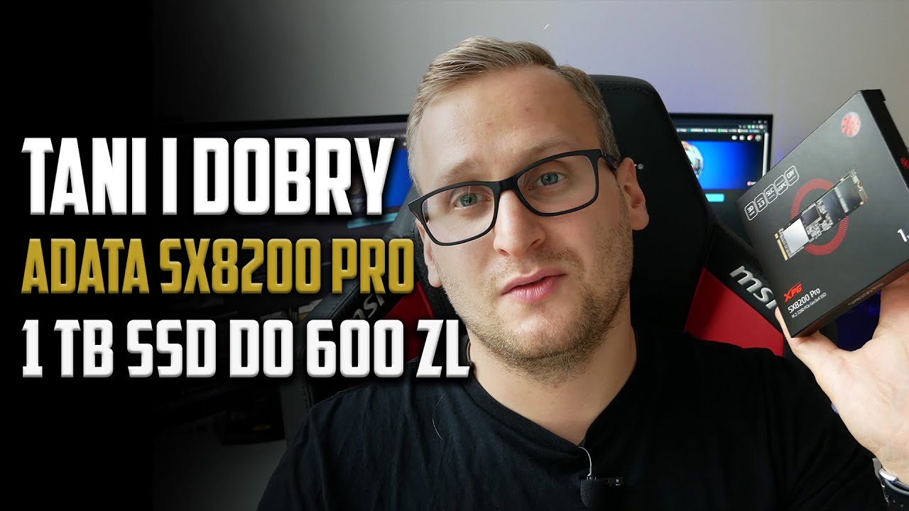 Adata SX8200 PRO 1TB najlepszy SSD do 600 zł - #TechTEST 17