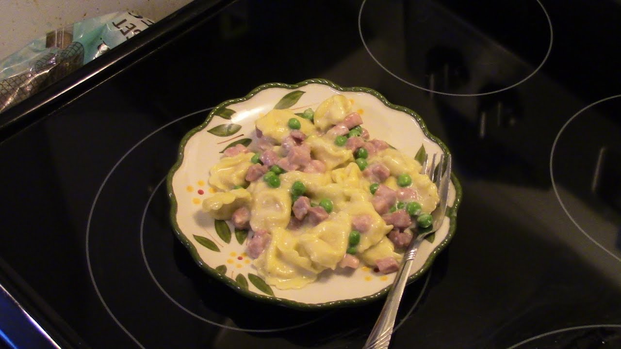 Pressure Cooker Cheese Tortellini with Ham