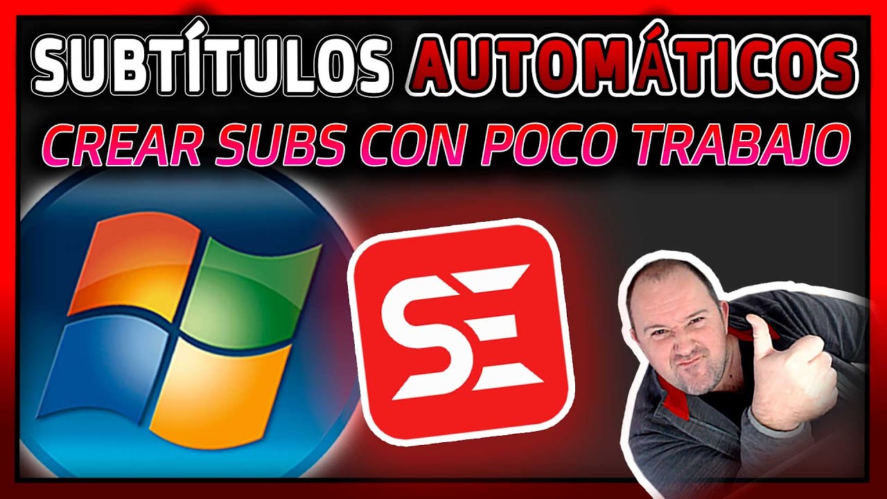 Como Crear subt&iacute;tulos AUTOM&Aacute;TICOS en SRT y GRATIS ⭐con Subtitle Edit   CREACI&Oacute;N AUTOM&Aacute;TICA