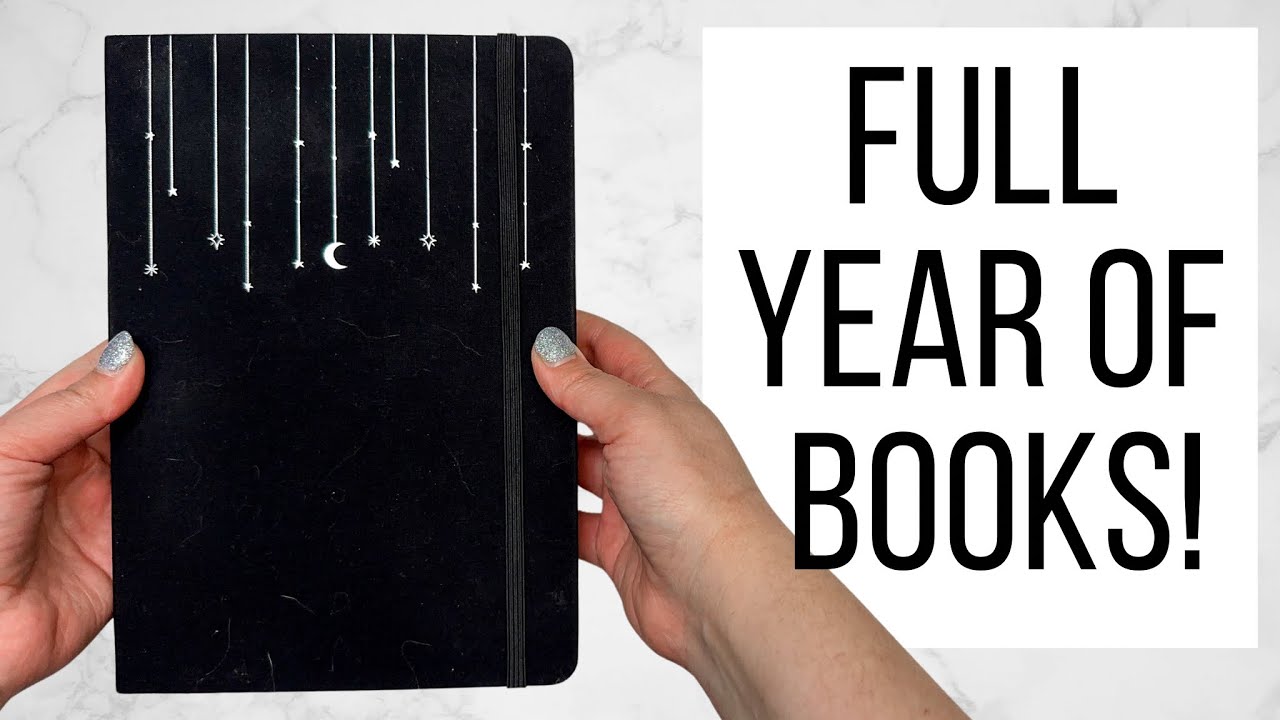 Reading journal flip through 2024