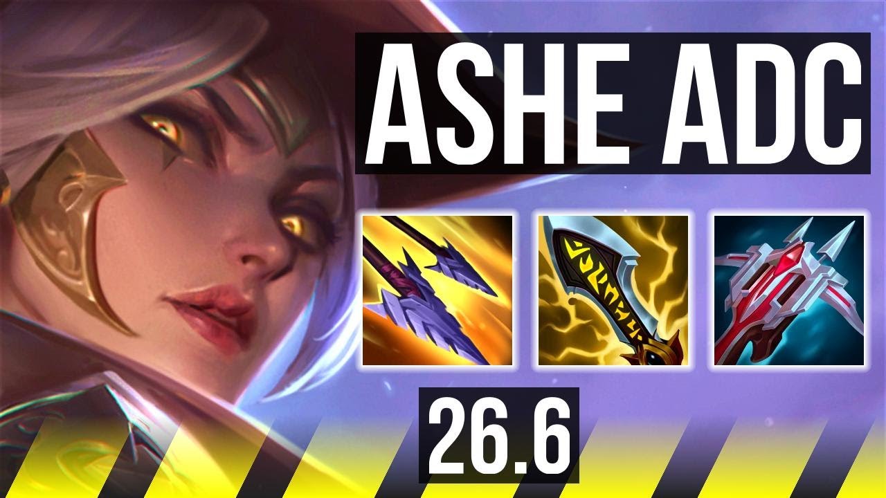 ASHE & Seraphine vs JHIN & Blitzcrank (ADC) | Good KDA: 13/1/9 | EUW Grandmaster | 26.6