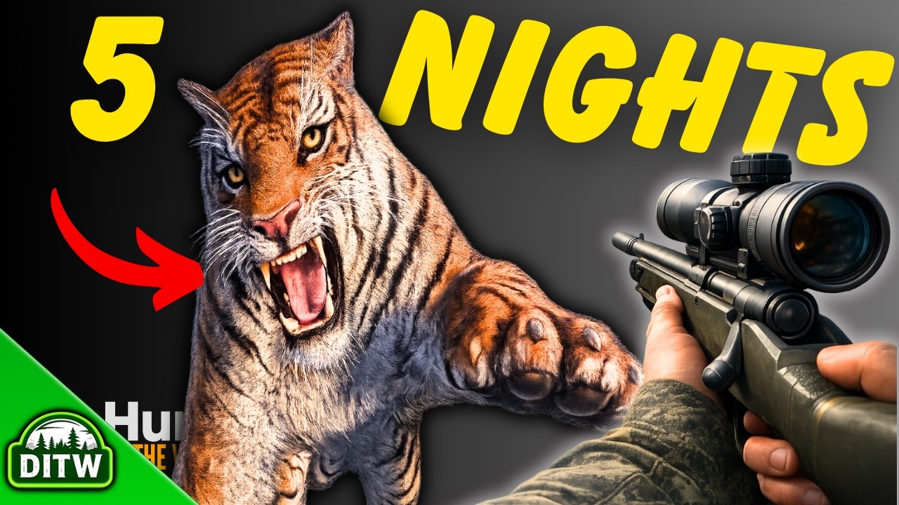 We Tried to Survive 5 Nights Hunting Tigers… (Bad Idea)