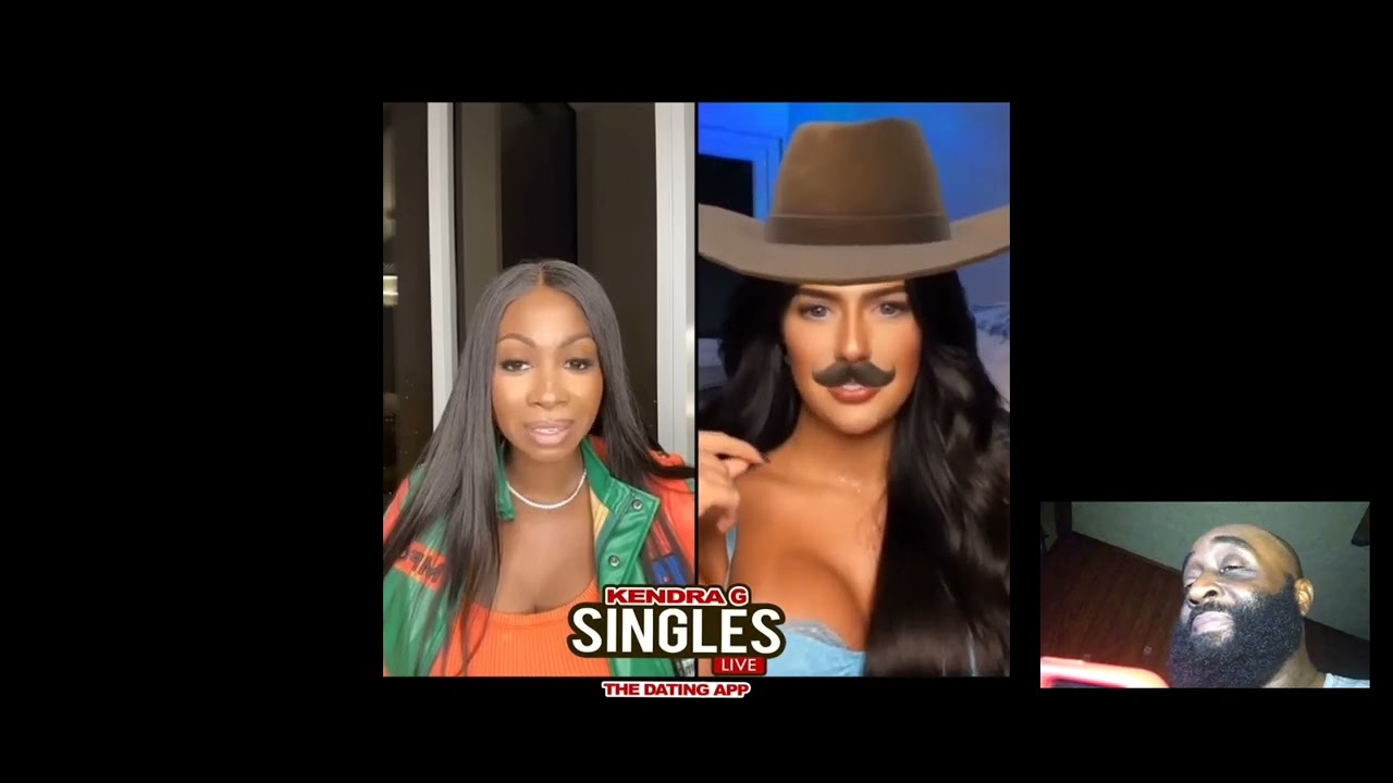 woman shows up on Kendra G looking like an A.I model...