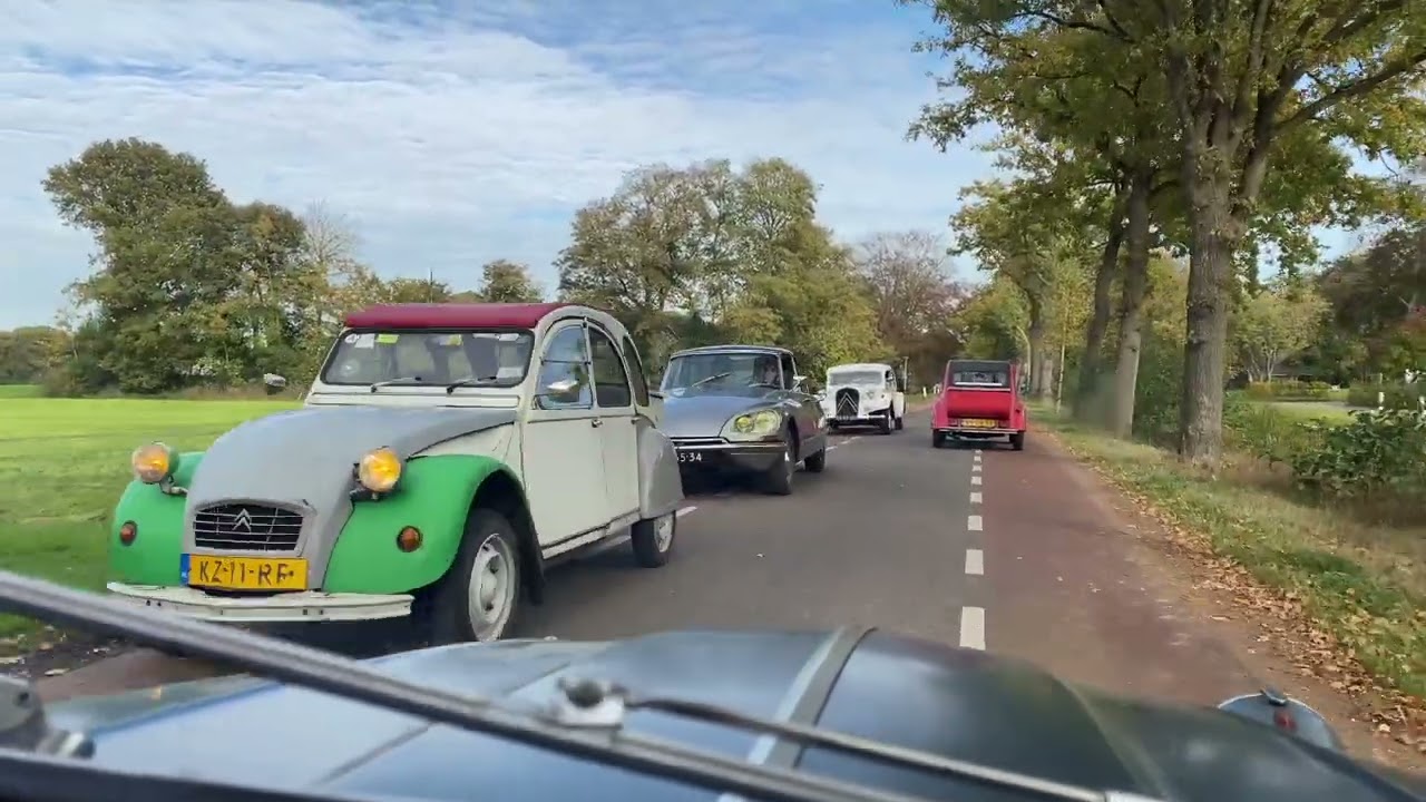 2025 najaarsrit van Citroën Club Fryslân