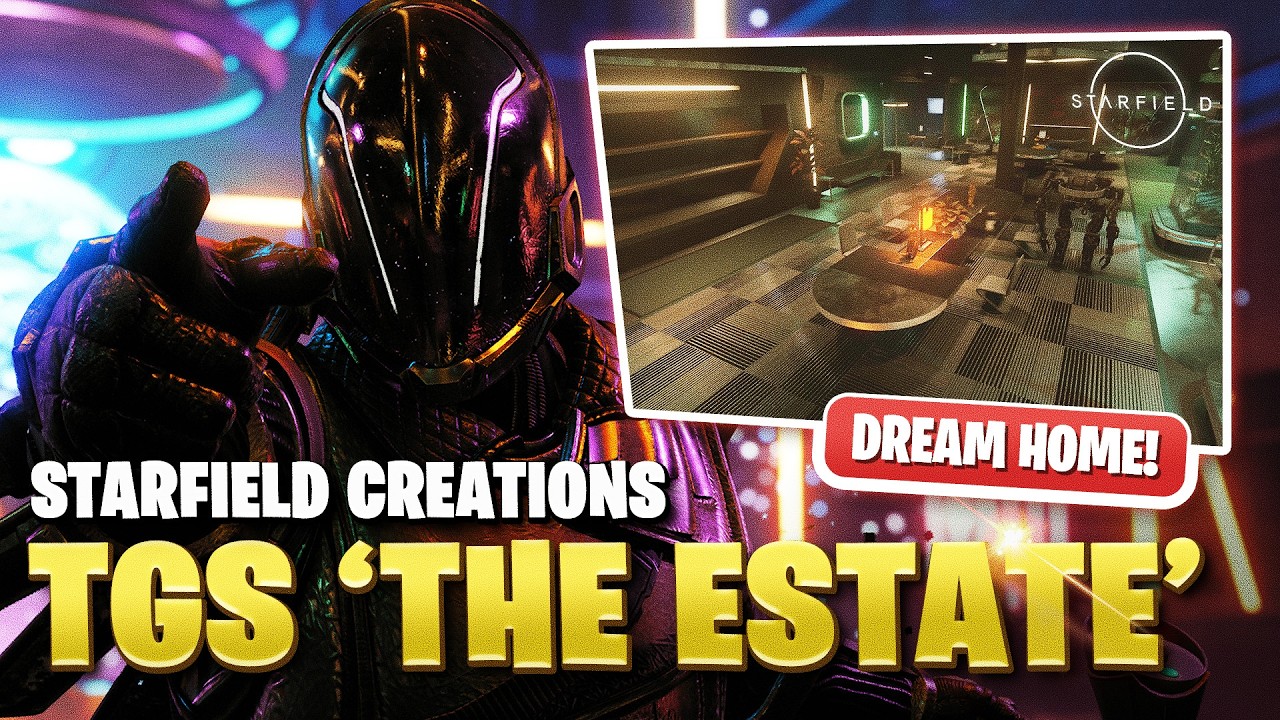 The ULTIMATE Player Home! - TGs The Estate | Starfield Creations