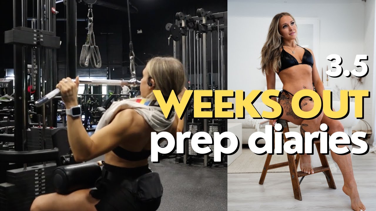 so much is happening 3.5 weeks out | natural wellness bodybuilding