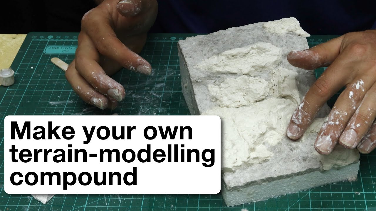 DIY Sculptamold: ЛУЧШИЙ состав для моделирования рельефа