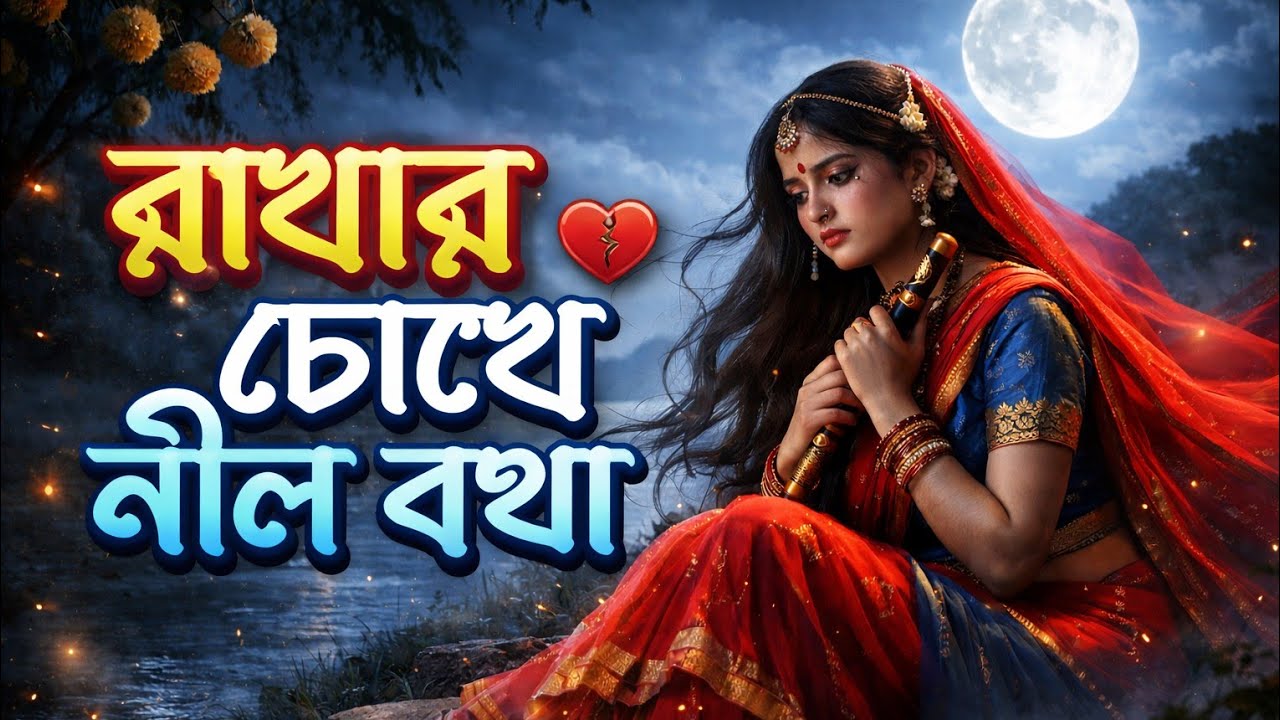রাধার চোখে নীল ব্যথা | Radha Bhajan Kirtan | কৃষ্ণ বিরহের হৃদয়ছোঁয়া গান