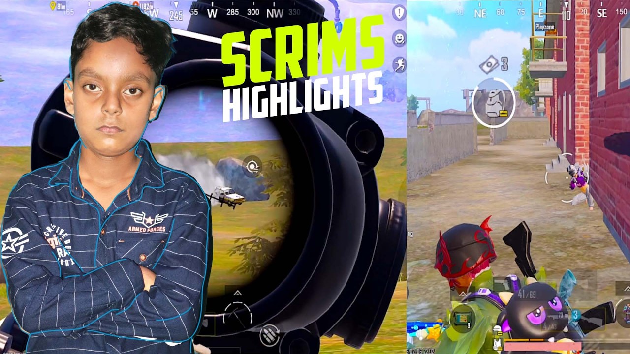 Recode's Paid Scrims Highlights-2 🔥 Learning Player | BGMI - PUBGMOBILE #scrims #bgmitournament