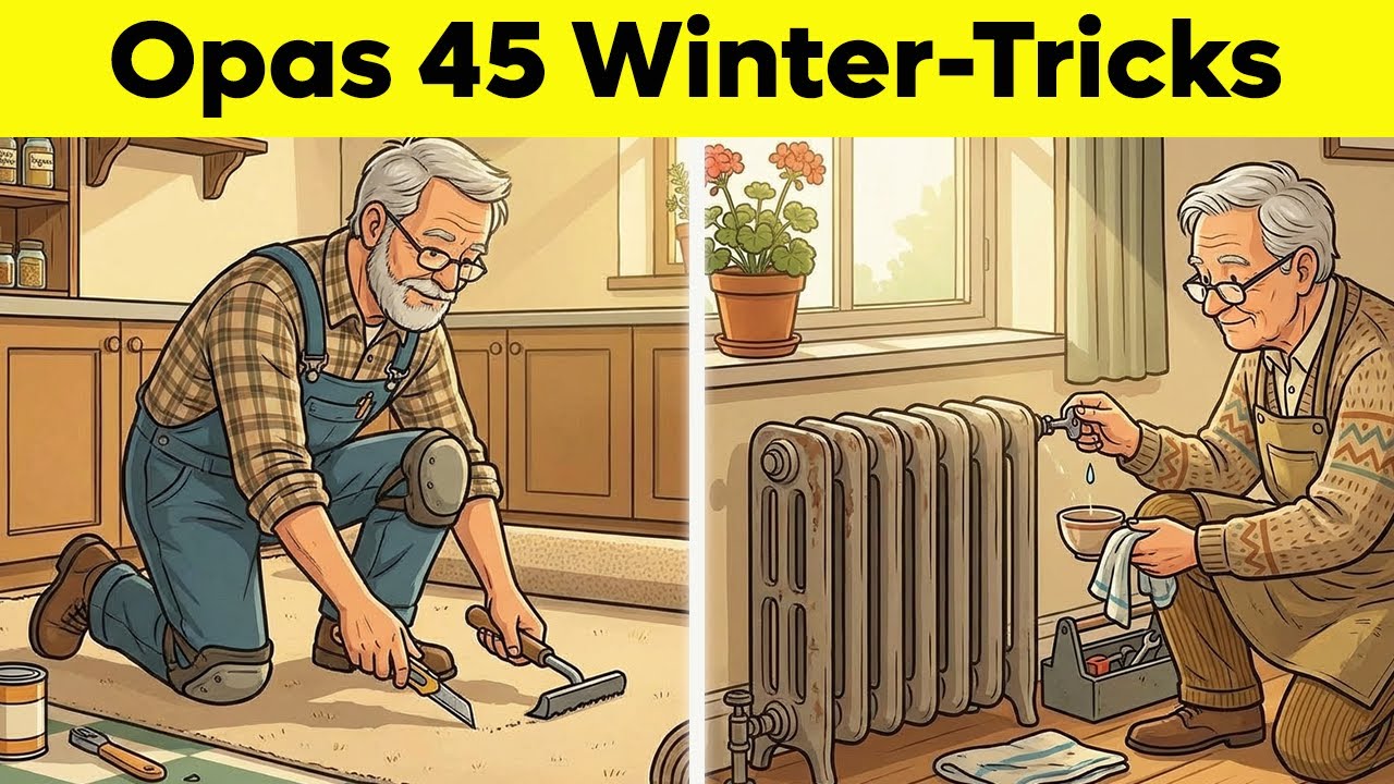 Opas 45 Winter-Tricks, Die Dein Zuhause Retten Werden!