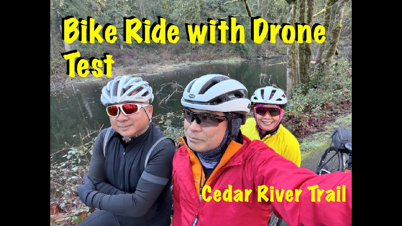 20260117 Bike Ride With Drone Test
