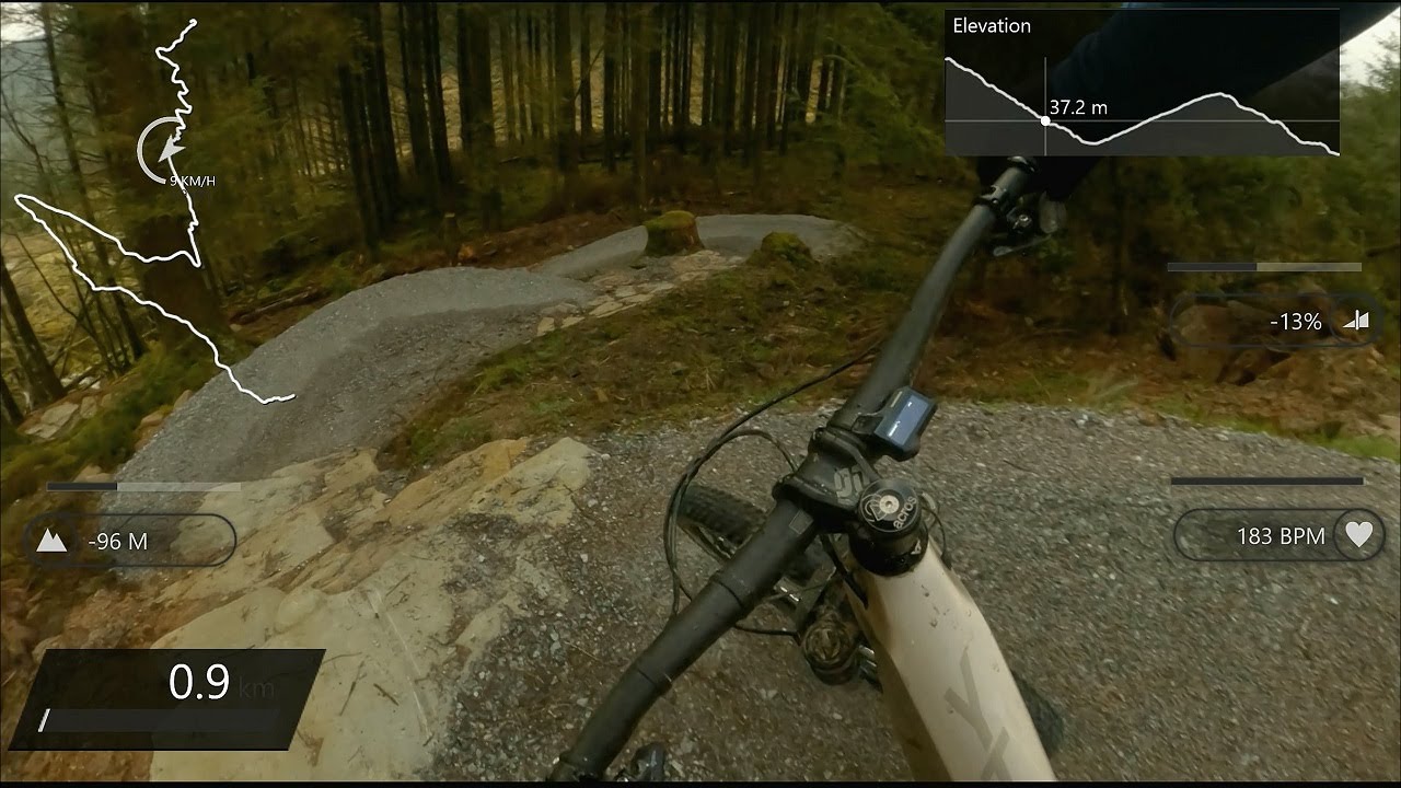 Slieve Bloom, Laois, Baunreagh, Jailbreak Black Route Guide.