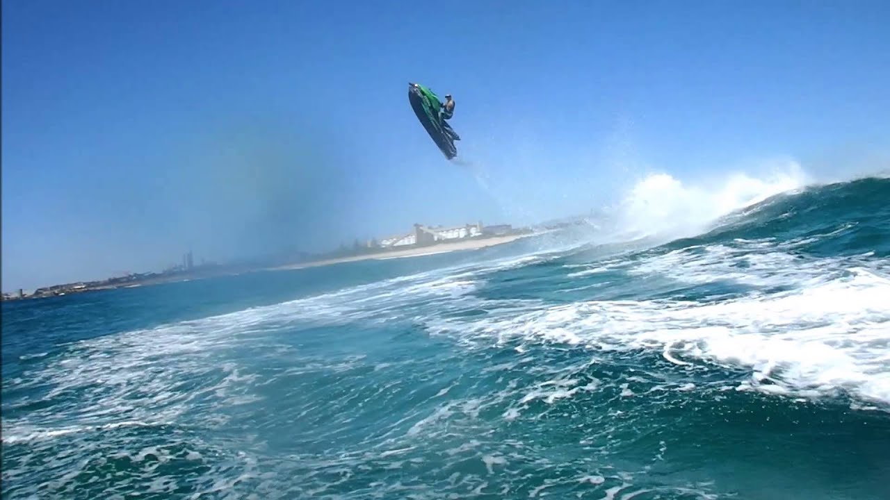 Jet Ski wave jumping