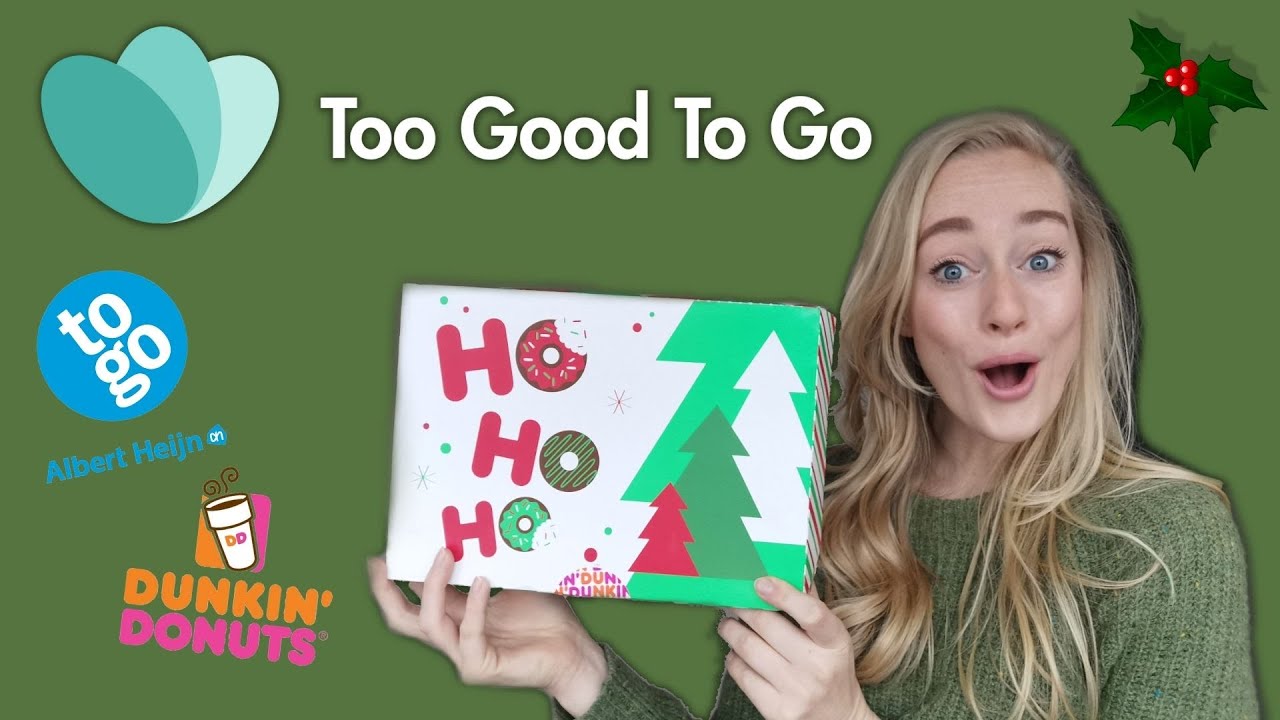 3 x TOO GOOD TO GO Magic Box uitpakken! 🍩🎄
