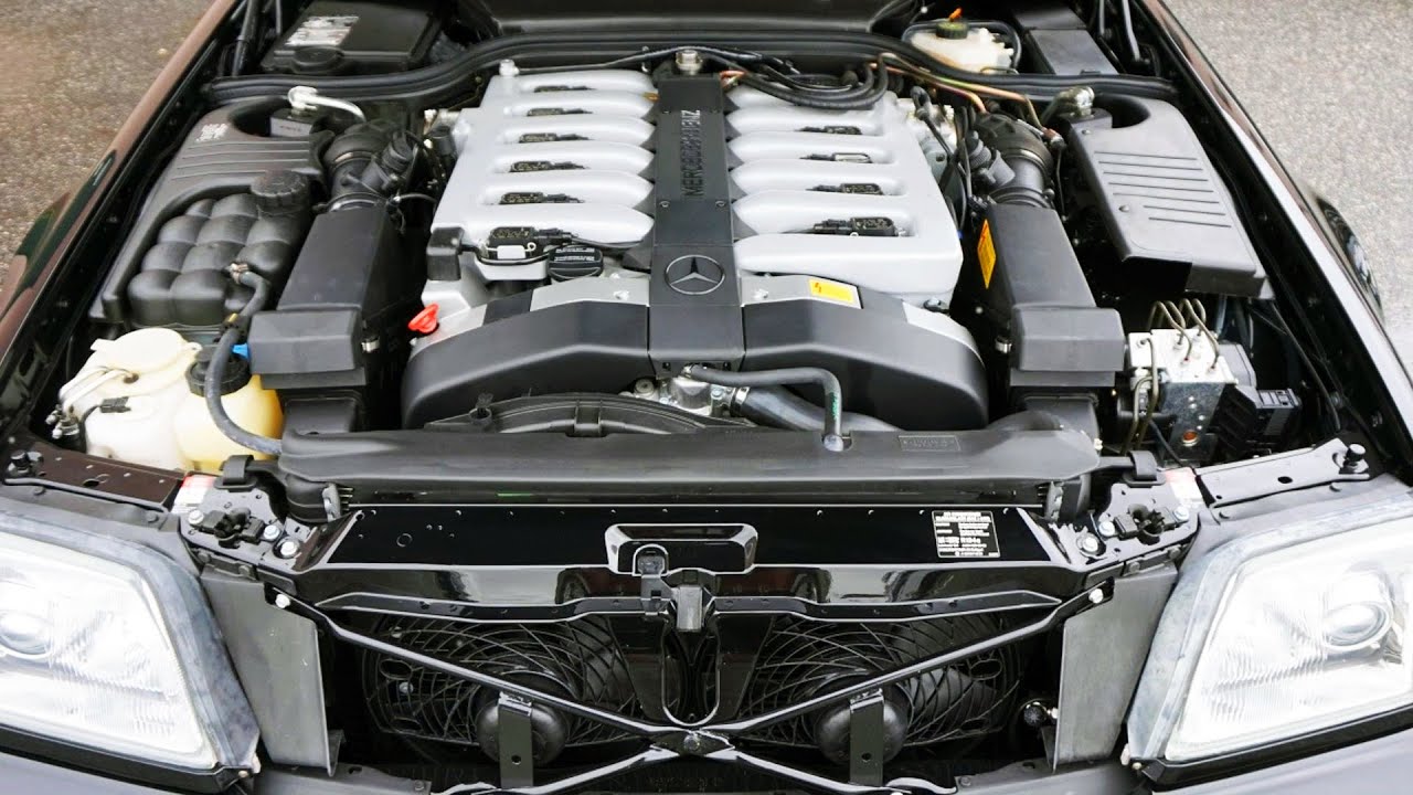 R129 Mercedes-Benz SL 600 with M120 V12 engine