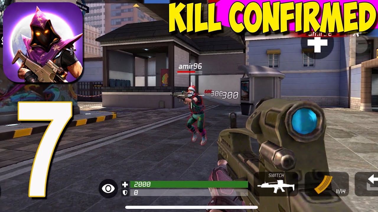 MaskGun Multiplayer FP‪S - Gameplay Walkthrough Part 7 - Kill Confirmed(iOS, Android)