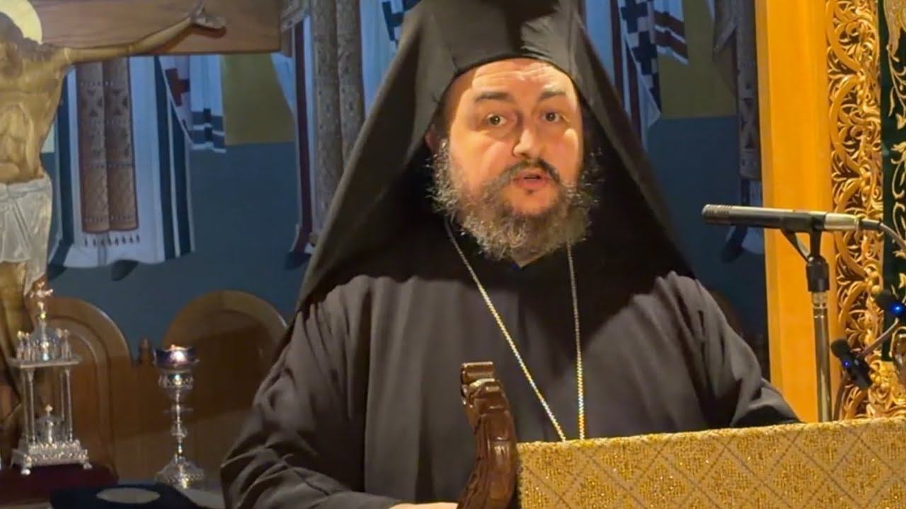Ομιλία Αρχιμανδρίτη π. Θεωνά Αθανασιάδη στον ΙΝ Αγίας Τριάδας Πτολεμαΐδας στον εσπερινό συγχωρίσεως 