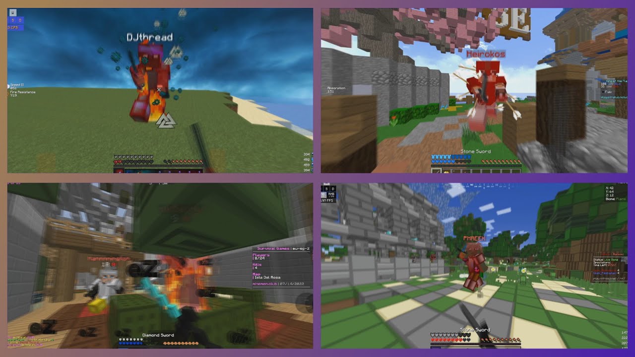 Solar Flare | SG, CW, Stratus/OCN, PvpGym, PotPvP Clips #minecraft #pvp