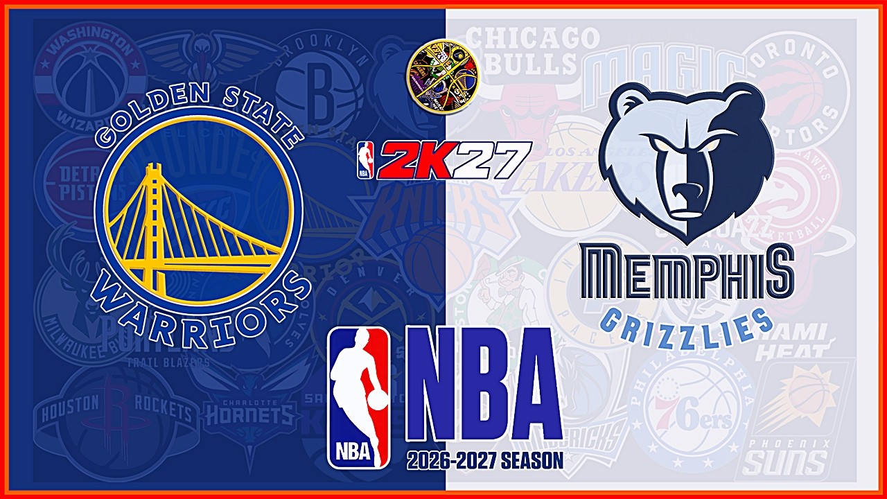 Golden State WARRIORS  vs  Memphis GRIZZLIES  |  SEP 19, 2026  |  NBA 2K27  Simulation  |