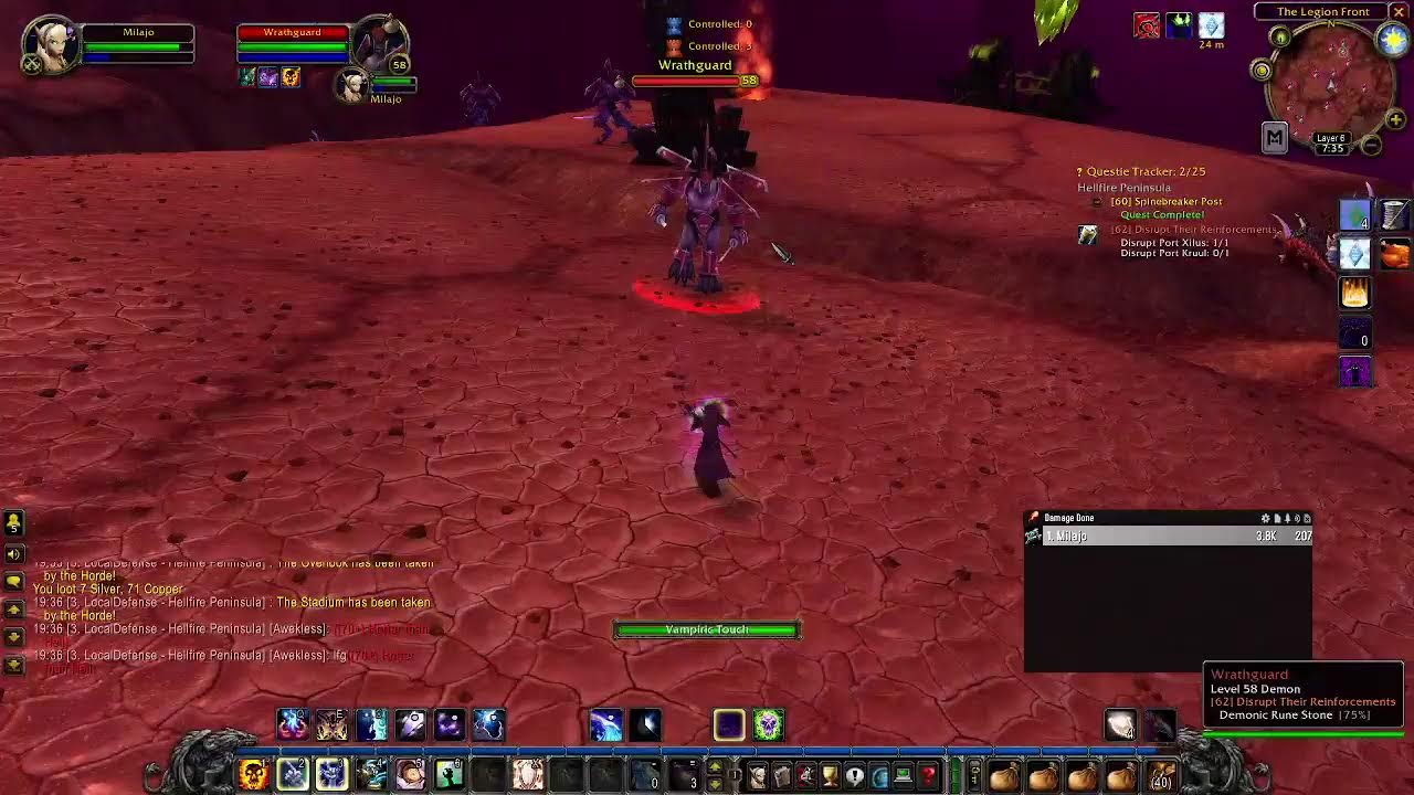 Leveling a priest maybe some dungeons later