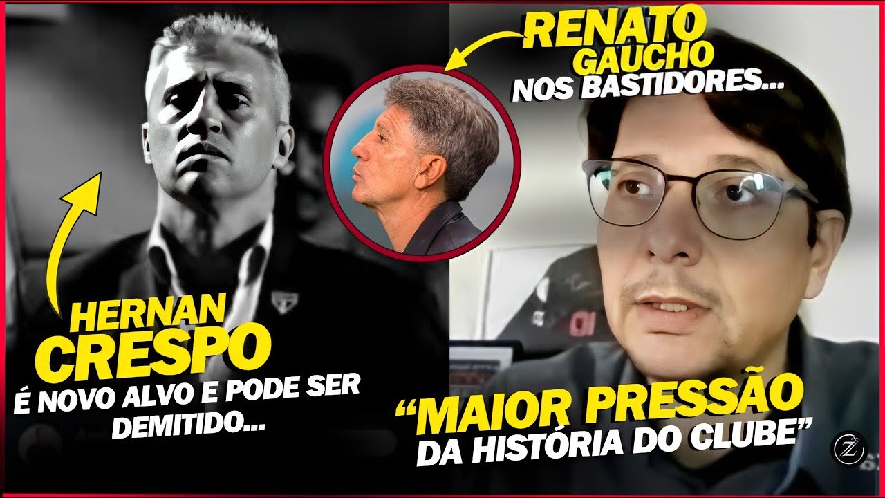 CRESPO BALANÇA APÓS DERROTA E PRESSÃO SOBRE NO SPFC