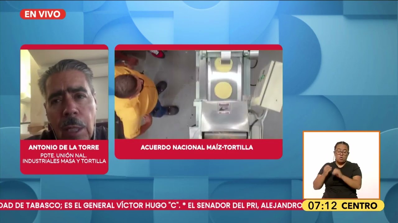 🎙️  Beneficios del Acuerdo Nacional Ma&iacute;z-Tortilla