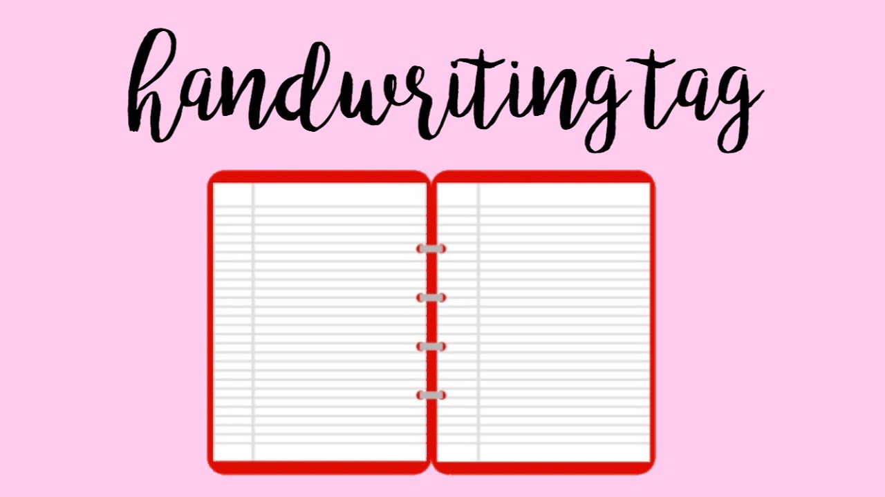 handwriting tag