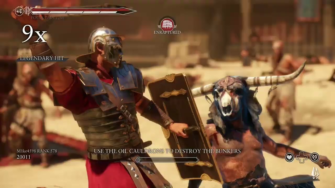 Let’s do ryse son of Rome shall we people 