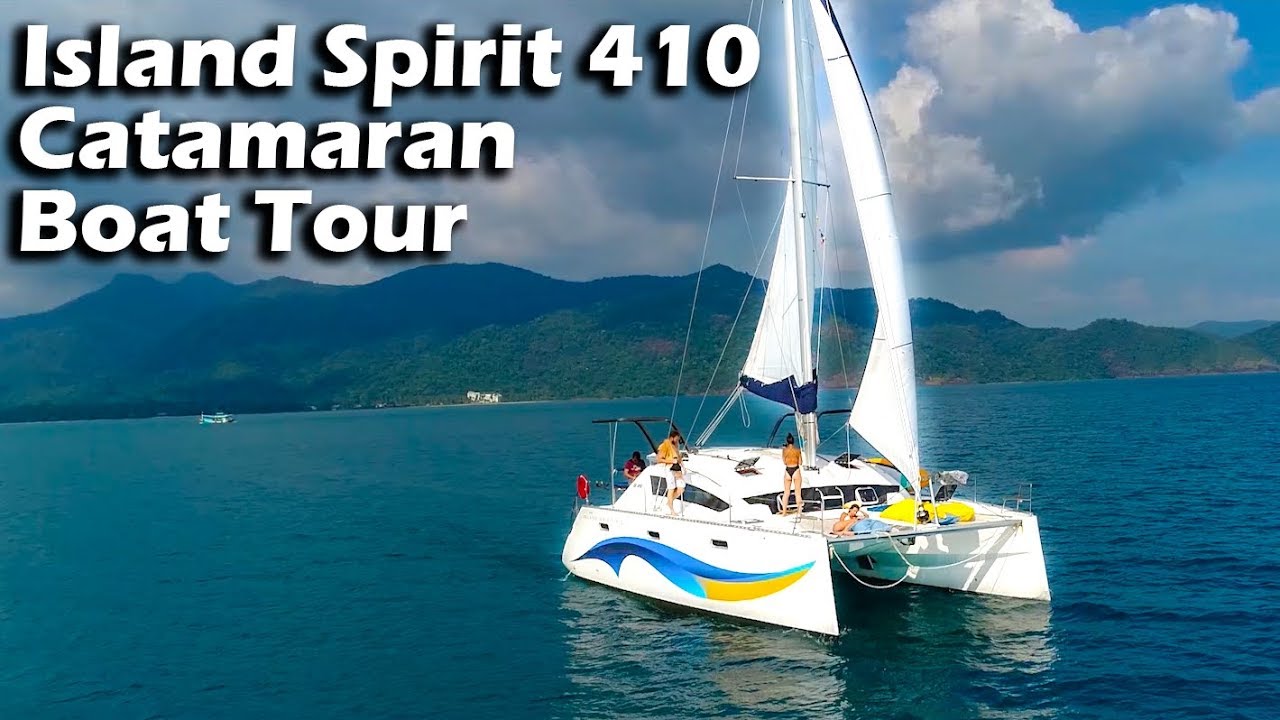 Island Spirit 410 Catamaran - Boat Tour