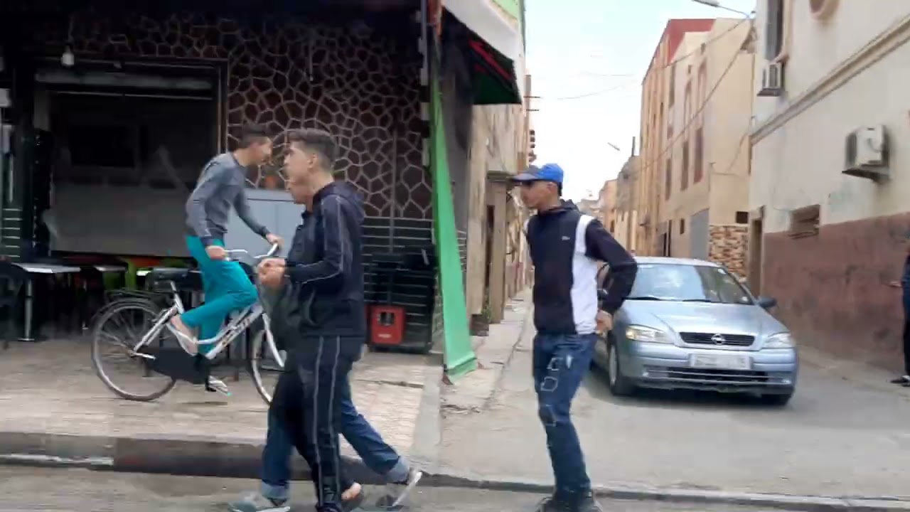 مدينة الفقيه بن صالح الجميلة شارع الحسن الثاني الاجمل