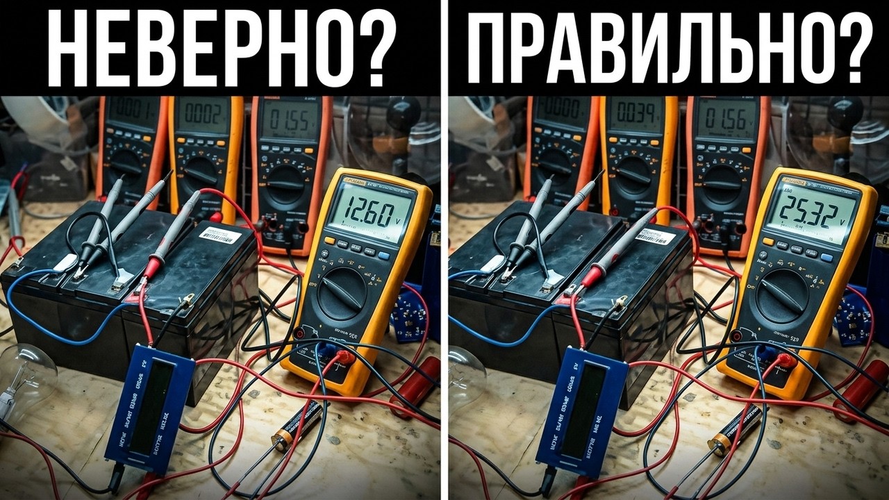 Мифы про подключения разных АКБ как выбрать АКБ и как АКБ подключить правильно  12/24/36/48 Вольт
