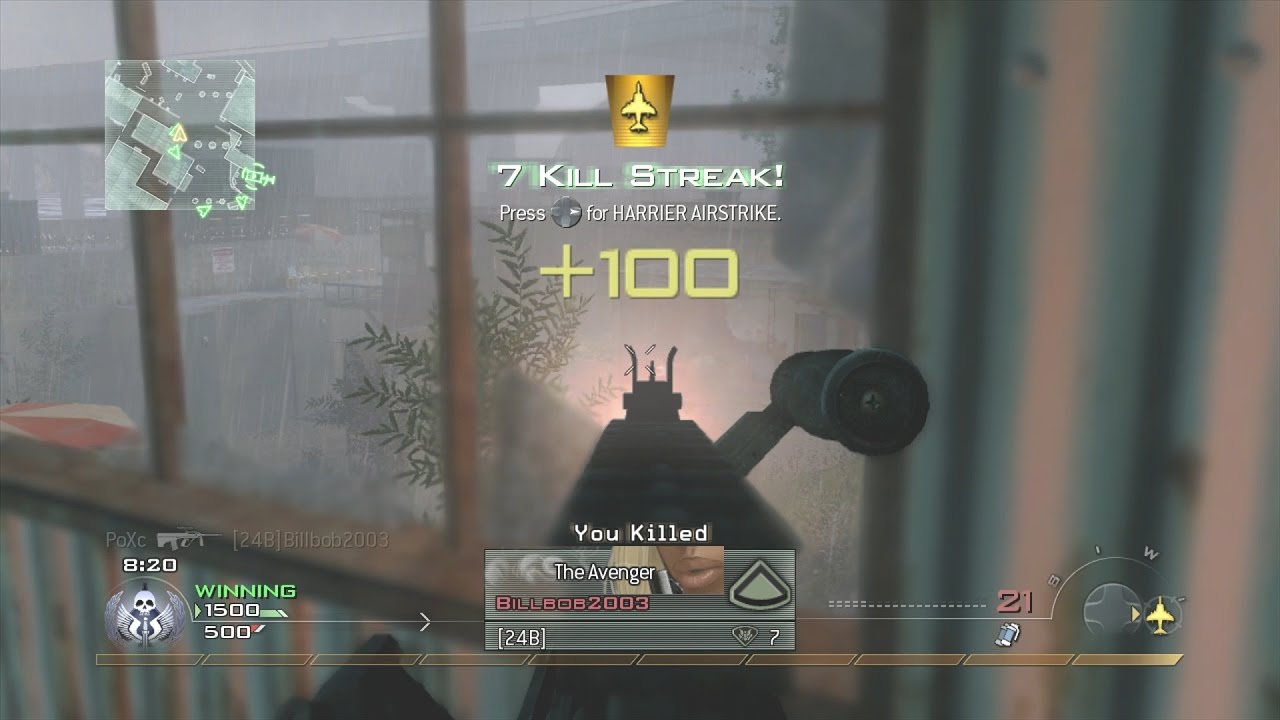 MW2, Nuke with every gun S2 - AUG HBAR