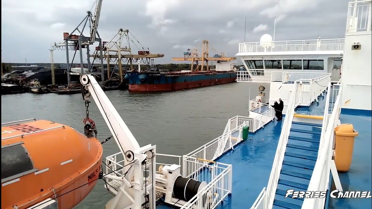 Na pokładzie promu NILS DACKE-TT LINE - rejs Trelleborg - Świnoujście | Ferries Channel