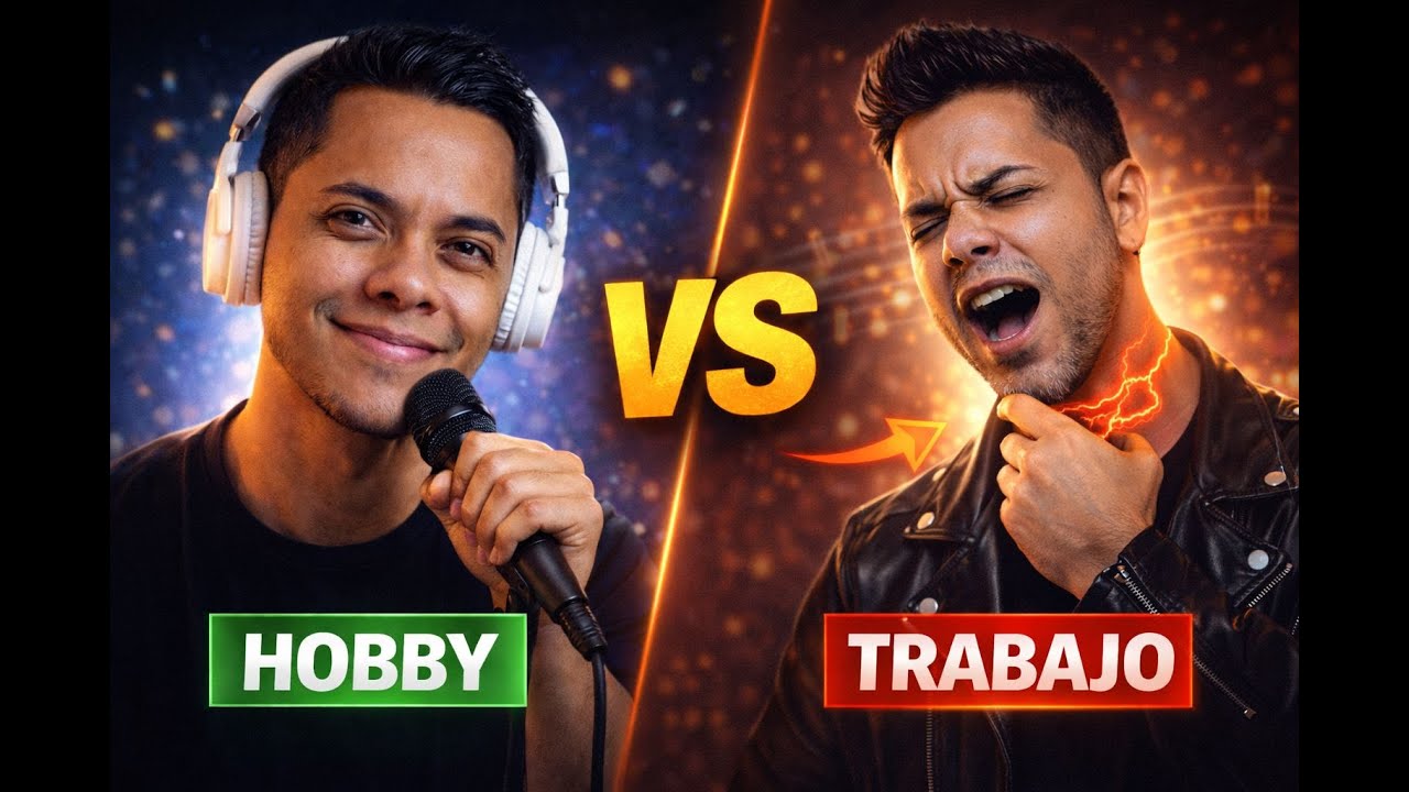 La diferencia entre ENTRENAR TU VOZ como HOBBY y entrenarla para TRABAJAR 🌟