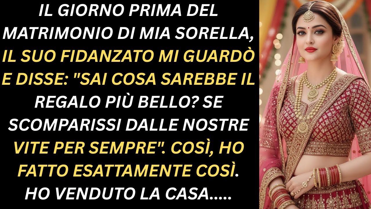 Il Giorno Prima Del Matrimonio Di Mia Sorella, Il Suo Fidanzato Mi Disse Ua Cosa Che Mi Sconvolse