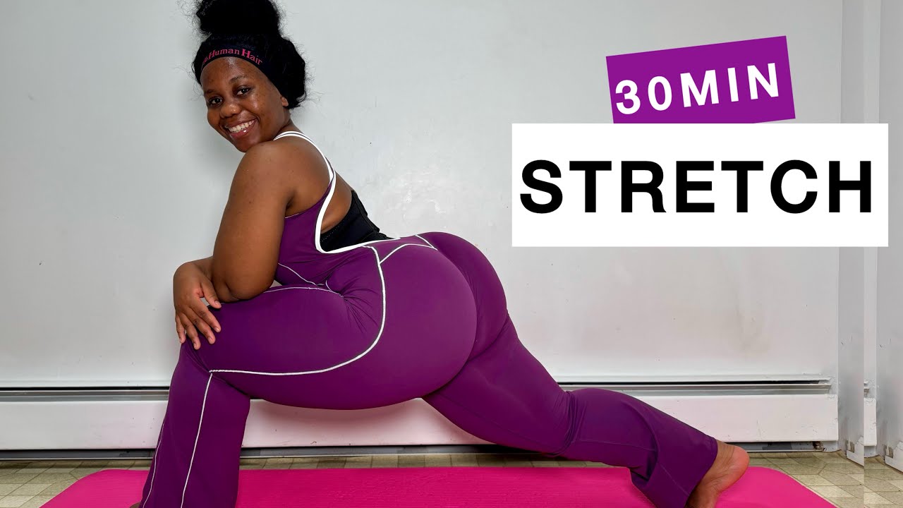30MIN FULL BODY STRETCH -  For tight muscles, mobility & Flexibility